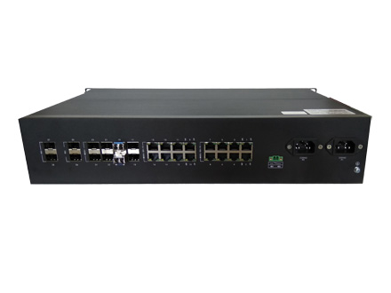 2萬兆28口三層網管型工業交換機