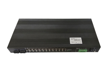 2光24電百兆網管型工業交換機